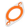 Thermostat Water Neck Housing Gasket Aluminum Silicone Replacement for CHEVY