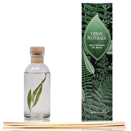Urban Naturals Bamboo Citrus Reed Diffuser Oil with Sticks Set | A Fresh Citrus Blend with Bamboo, Black Musk & Japanese Cypress | Vegan. Made in The USA