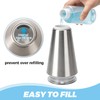 EEKEDO Stainless Steel Soap Dispenser for Hand Soap & Dish