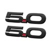 Ford M1447M50AB 2015-2020 Mustang GT 5.0 Fender Emblems Black