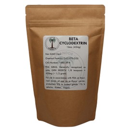 Beta Cyclodextrin - Food Grade 16 Ounces (454 Grams)