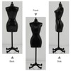 6pcs Doll Dress Form Clothing Clothes Gown Display Mini Mannequin