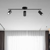 LED Track Light Kit 3 Heads 15.9in Arm 90 Degrees