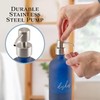 Cornucopia 16oz Hands Dishes Pump Bottles (Blue, Set of 2);