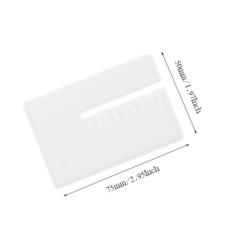 Esamero Leathercraft Punching Tools,Leather Stitching Aid Plate,Diamond Lacing Chisel Pricking