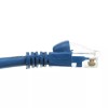 Kamrock Lights LLC Snagless 1.5 Foot Cat5e Blue Network Ethernet