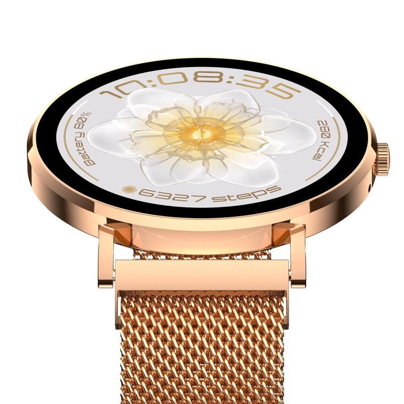 AURAFIT Smart Watch for Women 1.32" Fitness Tracker Watch 7.7mm