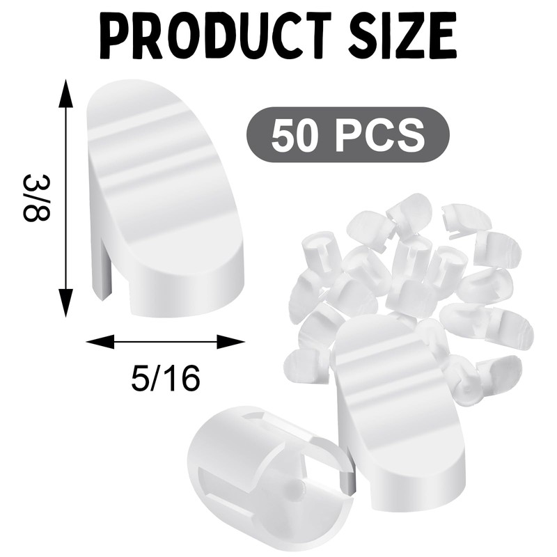 Wonderjune 50 Pcs Door Screw Hole Plugs Entry Door Frame