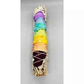 MagicMagus 9" Chakra Sage smudge stick