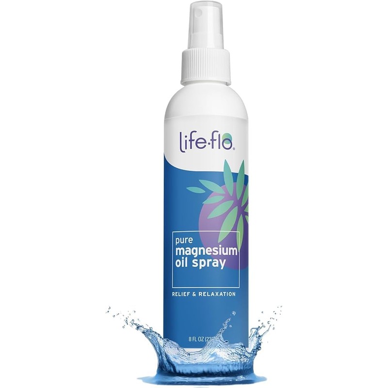 Life Flo Magnesium Oil Pure 8 Fz
