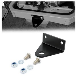 ECOTRIC Universal Zero Turn Mower Trailer Tow Hitch 3" Mount Fits Cub Cadet RZT42 RZT50 RZT54 2012 and Older 3/4 Pin Powder Coated