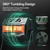 VIVOSUN Outdoor Tumbling Composter Dual Rotating Batch Compost Bin, 43