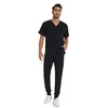 COZYFIT Men Scrubs Set — Stretch V-Neck Scrub Top &