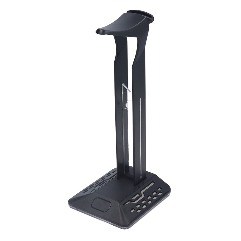 RGB Headphone Stand 2 USB Ports Multifunction Gaming Headset Holder