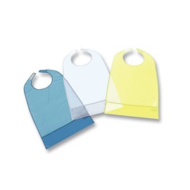 Suprima 5-083 PVC Dining Apron with Catcher 63 x 40 cm Transparent Blue, Transparent blue