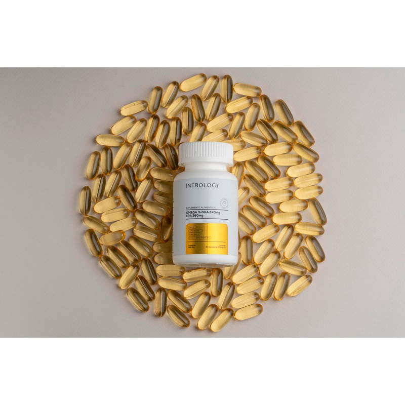 Omega 3 - DHA 240mg + EPA 360mg. 60 cápsulas