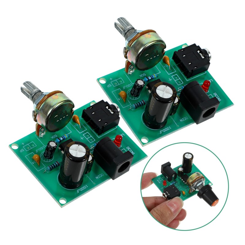 LABRIMP 2 Sets Miniature Power Amplifier Board DIY Audio Amp