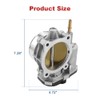zayody Electronic Throttle Body Compatible with 2008 2009 Chevy Trailblazer