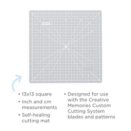 13x13 Custom Cutting System Mat Self Healing by Creative Memories