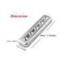 Pack de 4, Wefond DIY Stick-on 5 LED Touch Tap