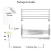 brightmaison BGT Wash Clothes Drying Rack Wall Mount Laundry Room