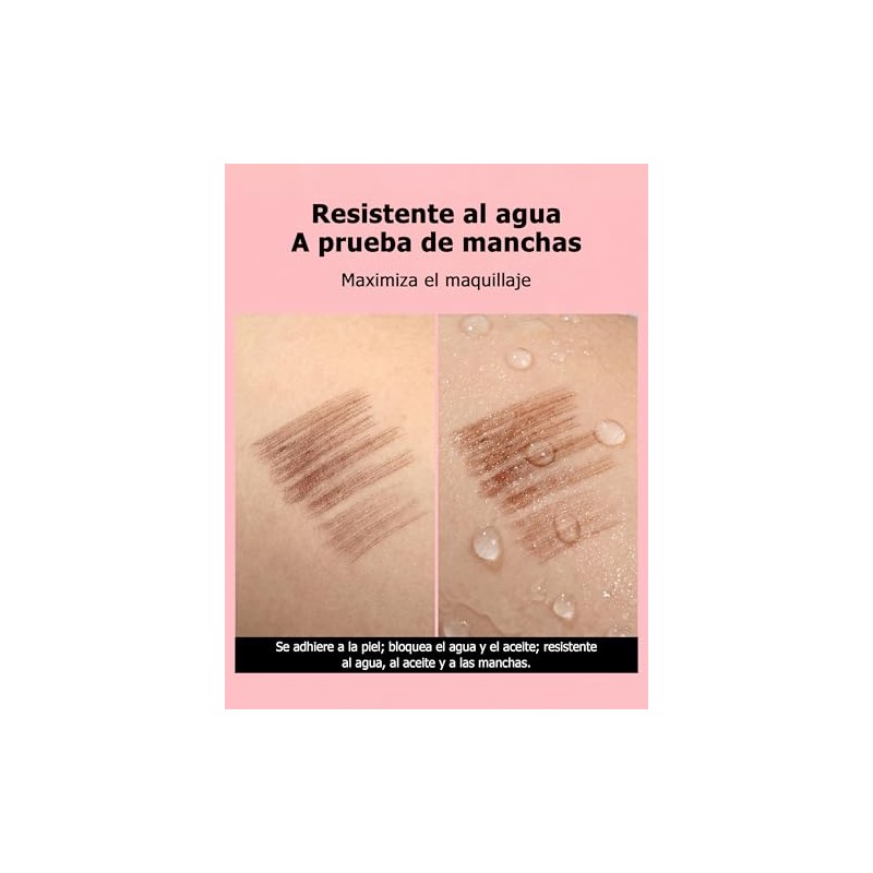 Erinde Lápiz Cejas Líquido Resistente Agua Efecto Microblading