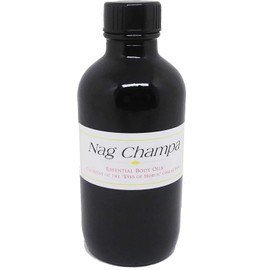 TCEShop TCEShop Nag Champa Scented Body Oil Fragrance [Regular Cap - Brown - 4 oz.] - ID#24073