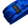 DiBanGu Solid Tie - Conjunto de corbata y pañuelo de