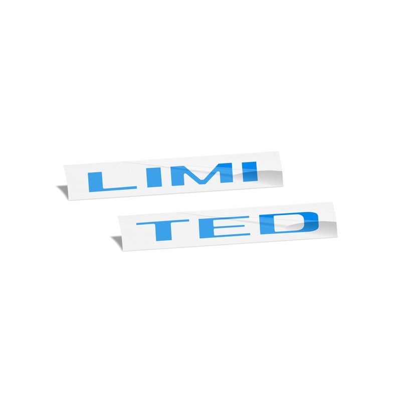 Reflective Concepts - Limited Tailgate Emblem Overlay Decal Sticker -Fits: