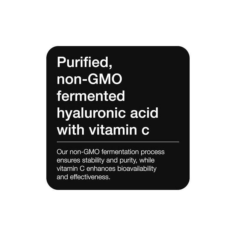 Ultra High Purity Hyaluronic Acid Capsules - 95%+ Highly Purified