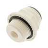 IQS straight plug connection with male thread R 1/2 inch