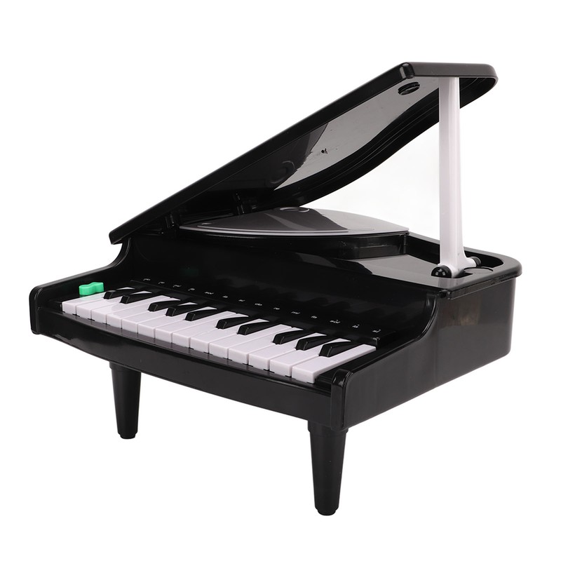 Kids Electronic Piano Toy Black Educational Piano Children Multifunctional Musical
