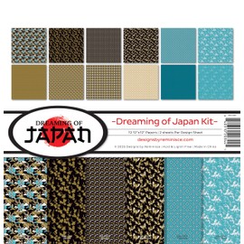 Reminisce Dreaming of Japan Scrapbook Collection Kit