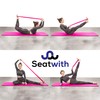 Seatwith Yoga Strap with Loops - Exercise Straps 200 X