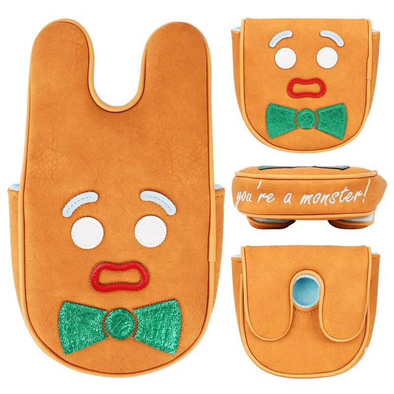 LZFAN Golf Putter Covers DF3 Mallet Putter Headcover Driver Fairway