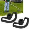 2Pcs Mower Handle, Loop Shaft Weed Cutter Handle Parts for