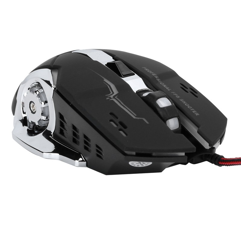 Gaming Mouse Wired LED Luminous 3200 DPI Home Office Universal