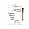Dry Erase Whiteboard Vinyl Sticker Decal for Notes & Reminders