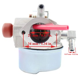 LV195EA Carburetor for Toro GTS 5hp 6.5hp 20016 20017 20007 20008 20018 20019 22 inch recycler 6.5HP 6.75HP Lawn Mower w/Tecumseh LV195EA LEV120 LAV120 640339