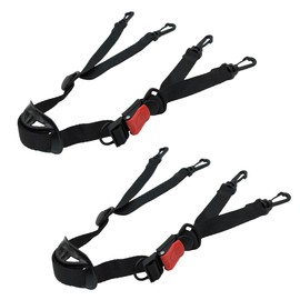 XCSJ 2 Pieces Universal Protective Helmet Chin Strap Adjustable Helmet Strap Construction Helmet Chin Strap Helmet Strap Chin Protection Removable Chin Strap Helmet Accessories for Lower Jaw Helmets