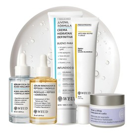 5pc Kit Coreano Weud Para Una Piel Joven, Radiante Y Firma