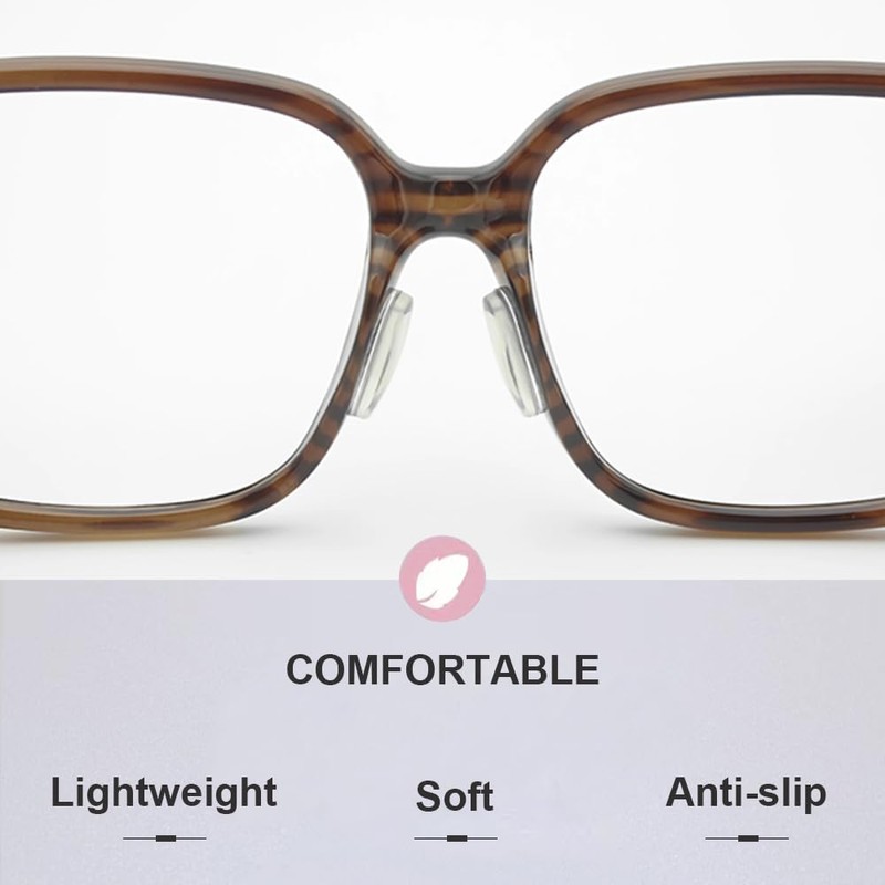 Eyeglass Nose Pads, Soft Silicone Adhesive Nose Pads for Glasses,