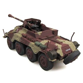 DCD . 234/4 Armored Vehicle 1/72 Scale German Diecast Model by Panzerstahl 1945 Western Front Features Open Doors and Wheels