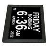 8.7inch Digital Day Calendar Clock Auto Dimming Large Display Medication