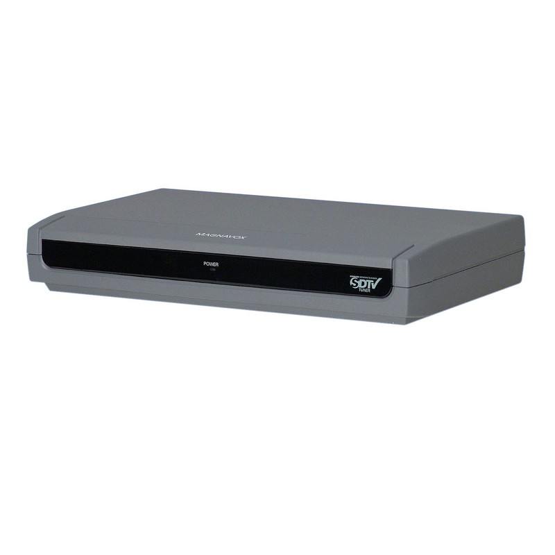 Magnavox TB100MG9 Digital to Analog TV Converter Box, Silver