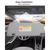 Right Passenger Side Sun Visor with Makeup Mirror Fit for