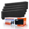 Garage Wall Protectors (4 Pack) - 1.2 Inches Thick Foam