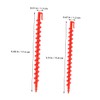 Baluue 52pcs Spiral Perm Rods for Hairdressing Curling Tools for