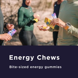 GU Energy Chews, Mixed Pack Gummies with Electrolytes, Vegan, Gluten-Free, Caffeine-Free, and Dairy-Free On-The-Go Energy for Any Workout,12 Bags (24 Servings Total), Flavors May Vary