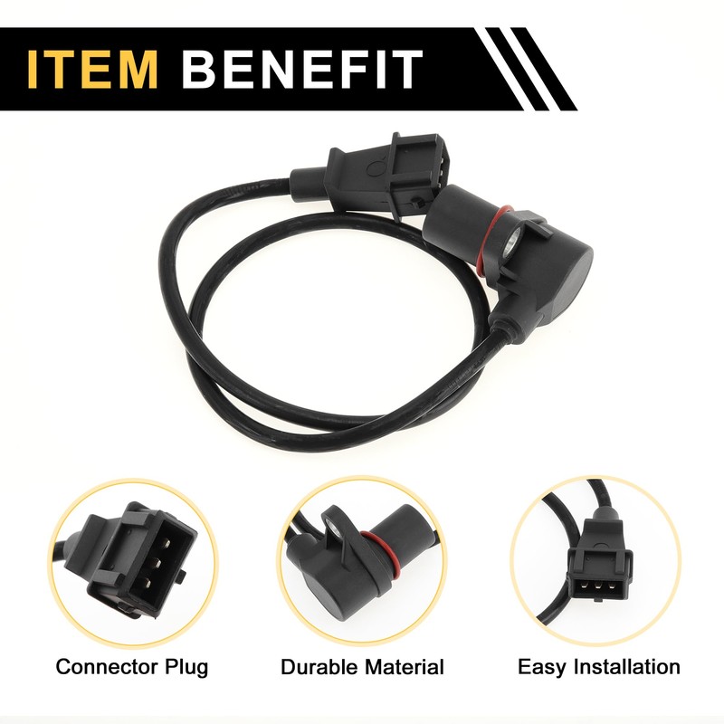 VekAuto 1 Pc No.021906433 Crankshaft Position Sensor for Volkswagen Golf
